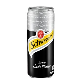 Soda water Schweppes Can 33 cl