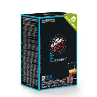 Arabica Decaf Caffe Vergnano 10 capsules - 1 pack